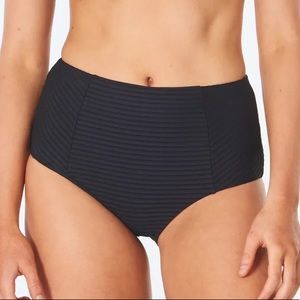 Rip Curl Premium Surf High Waisted Good Coverage Bikini Bottom Small